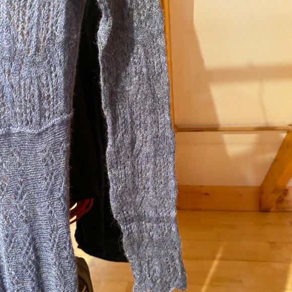 Peruvian Connection x s Bonita blur alpaca lace knit dress - Picture 8 of 8
